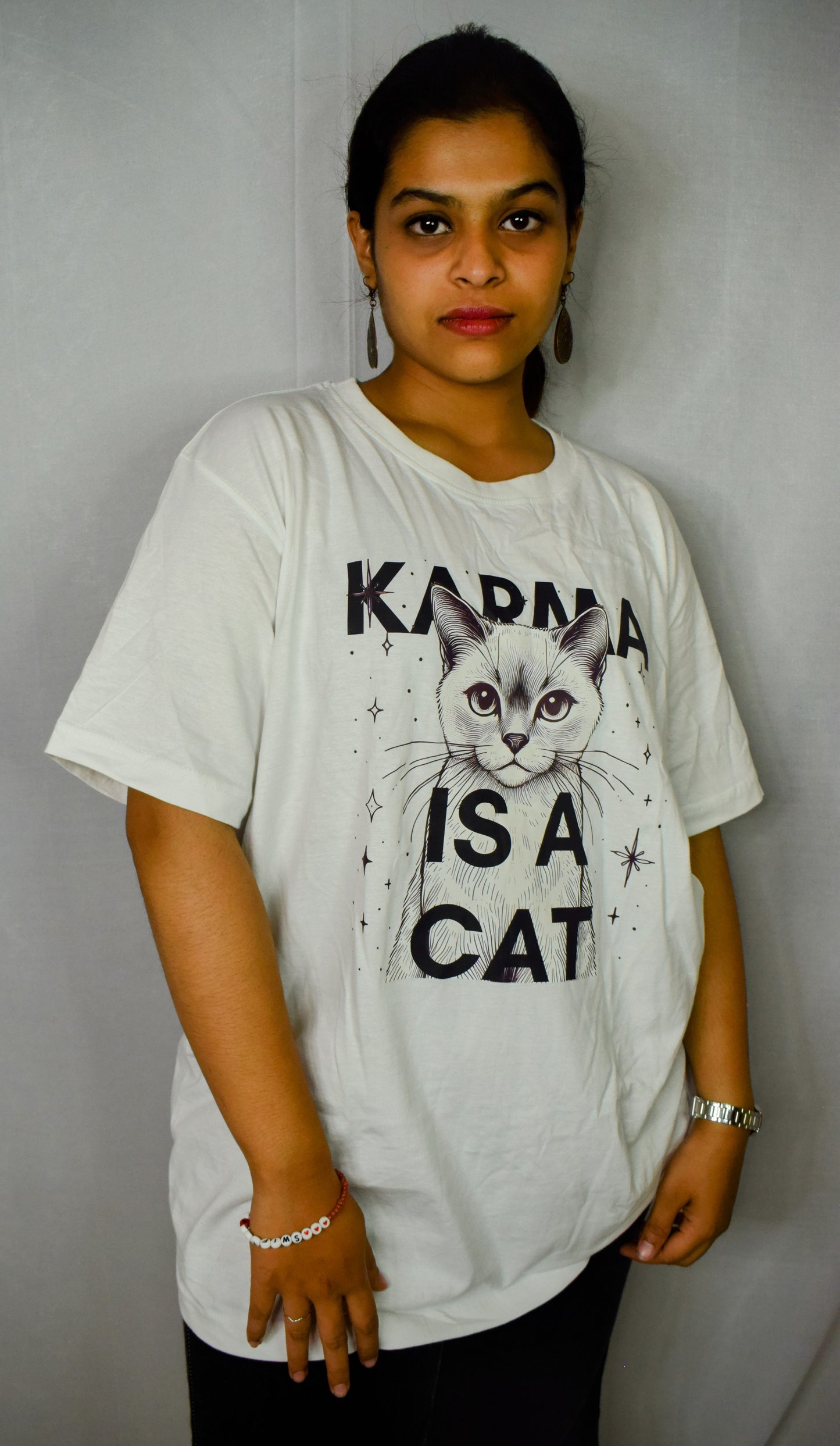 Karma Is A Cat T-Shirt